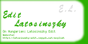 edit latosinszky business card